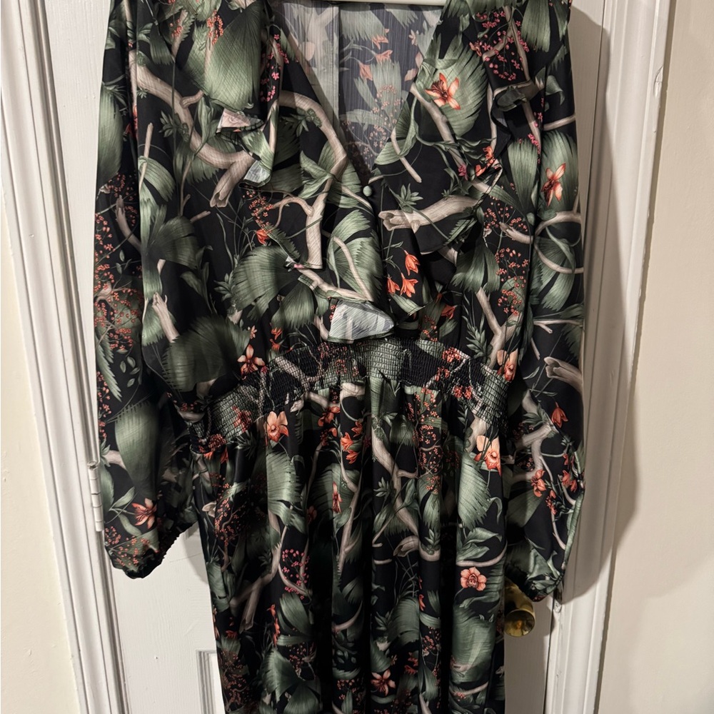 H&M Johanna Ortiz Floral Dress